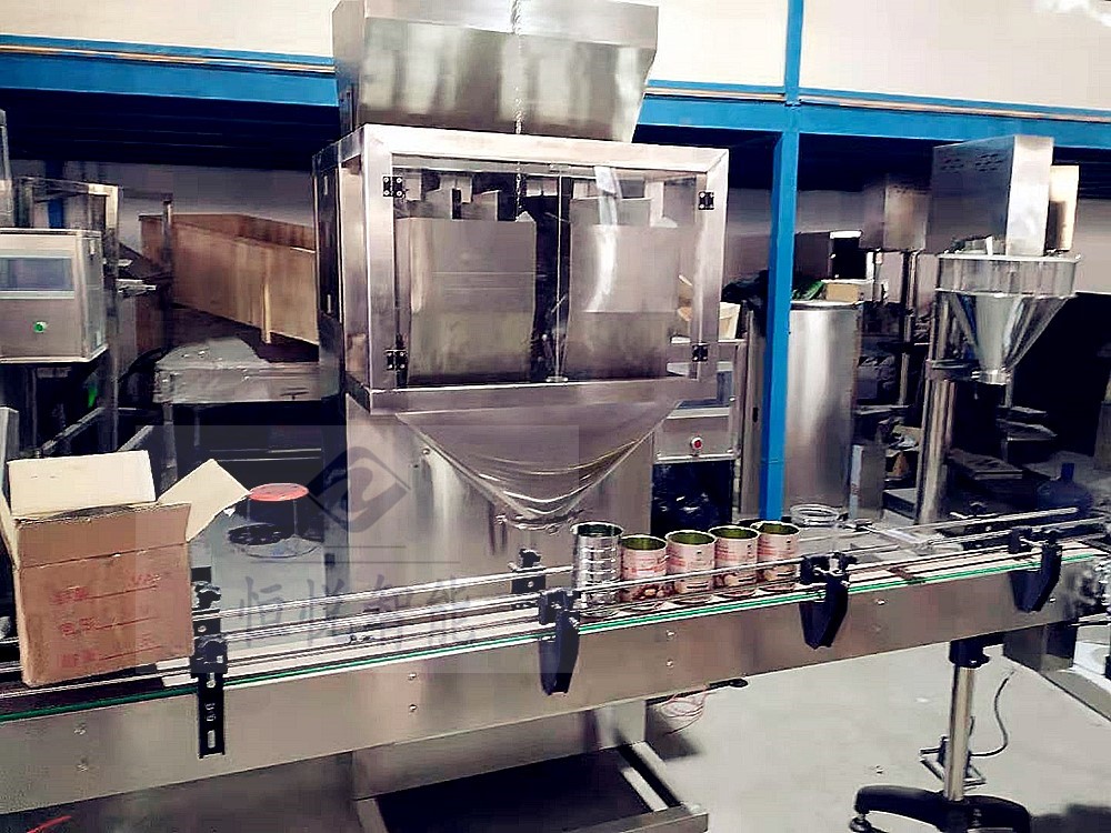 雙斗稱(chēng)顆粒包裝機(jī)