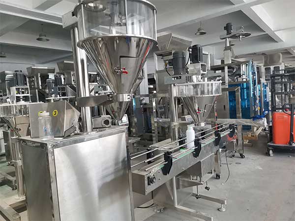 全自動(dòng)粉末灌裝機(jī)生產(chǎn)線，多規(guī)格一機(jī)多用